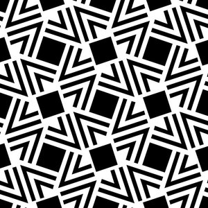 シームレスな幾何学模様のシルエット、幾何学的なクリップアートのシルエット、レトロなベクター パターン ファイル、SVG、PNG、DXF、EPS