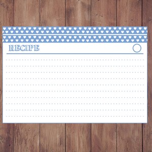 Printable Recipe Cards 4x6, Recipe Cards Editable, Recipes, Cards ...