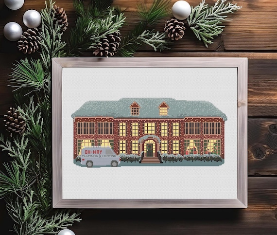 Snarky Cross Stitch, Home Alone Cross Stitch, Movie Cross Stitch, Rude Cross Stitch, Advent Cross Stitch