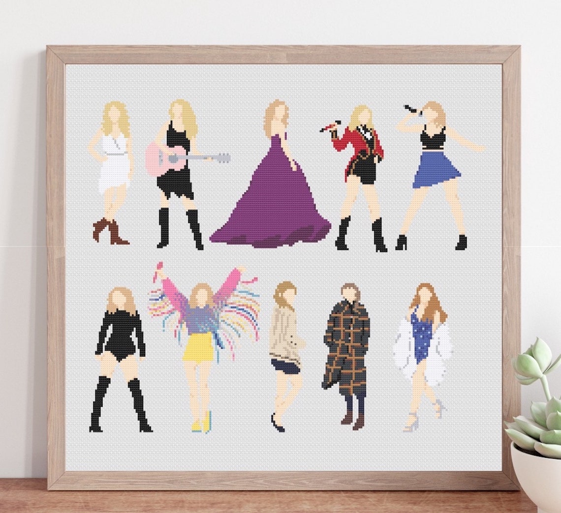 Music Cross Stitch, Subversive Cross Stitch Pattern, Sassy Cross Stitch,