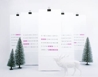 Advent Calendar / Tag me