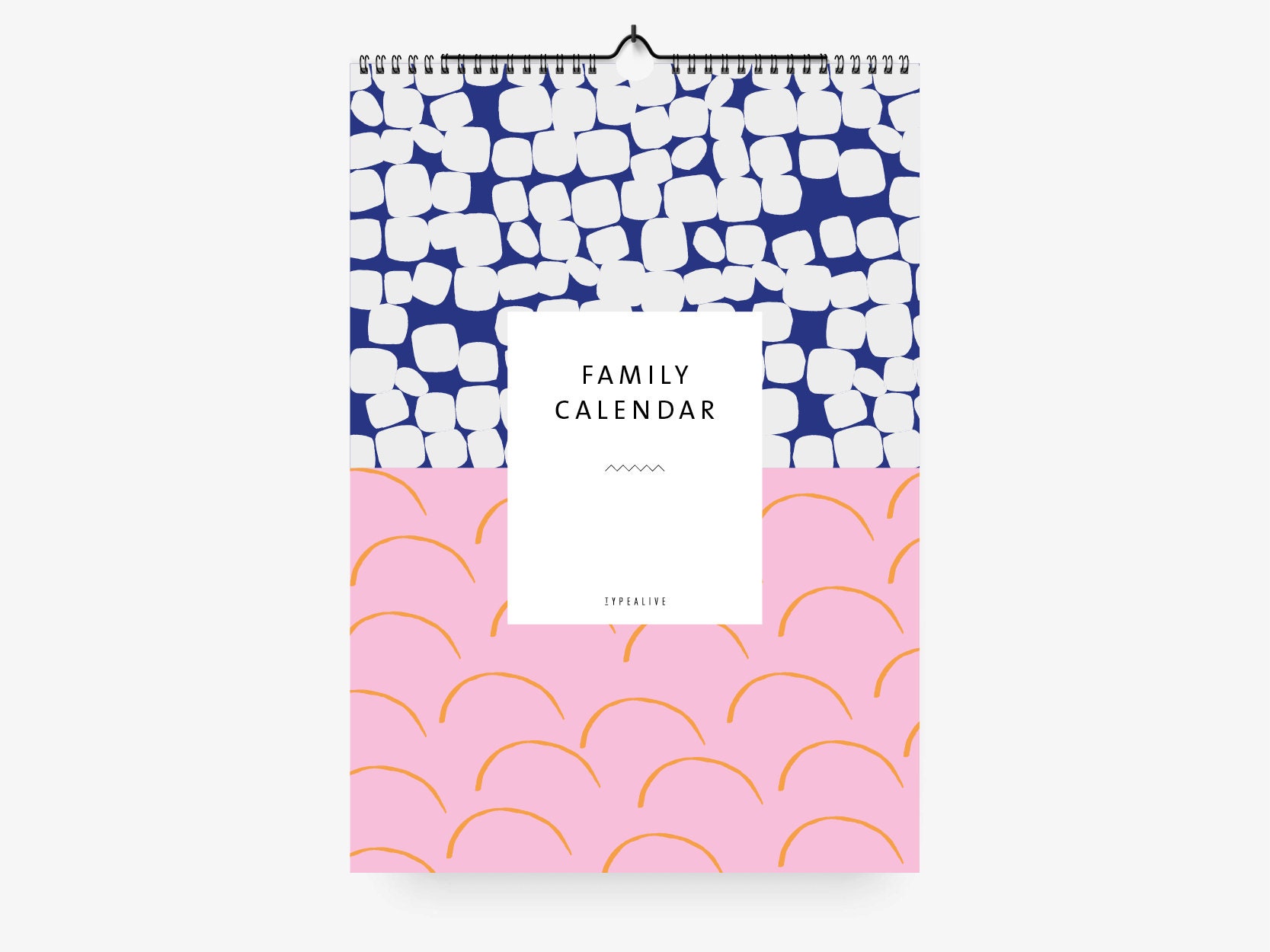 Family Calendar 2024 DIN A3, Recycled Paper, Climate Neutral