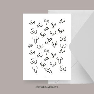 Karte zu div. Anlässen / DICKE FREUNDE / Postkarte für viele Anlässe – als Gruß oder Einladung für Freunde und Familie, für beste Freunde