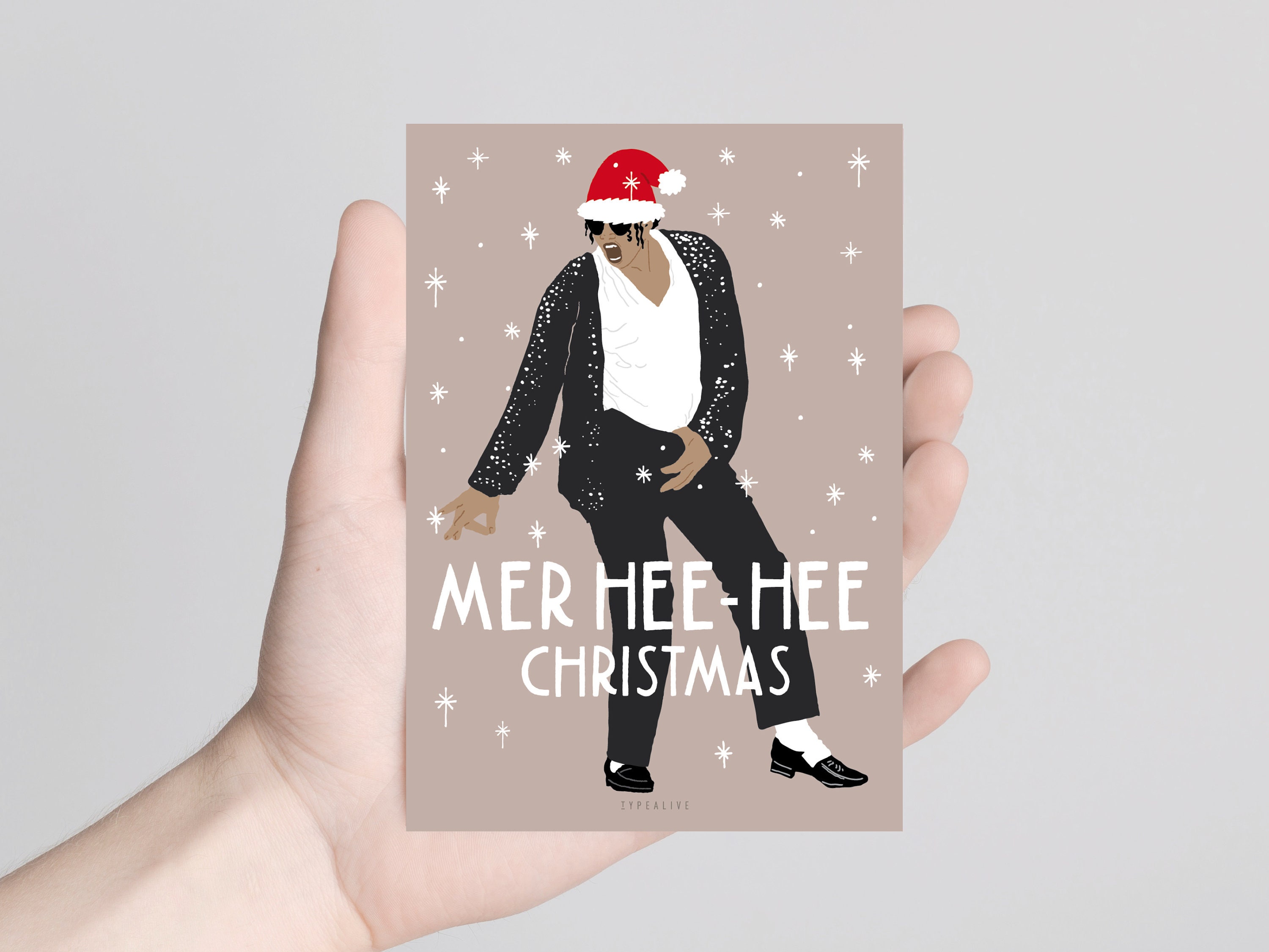 Christmas Card / Mer Hee-hee / Funny Card for Family photo