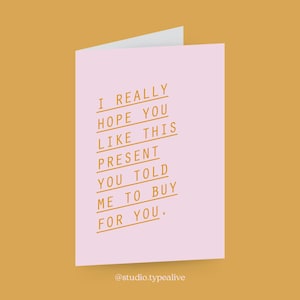 Tarjeta de felicitación / ME DIJO / Juego de tarjetas de felicitación con sobre, tarjetas plegables para boda, amor, nacimiento, cumpleaños, tarjetas de felicitación