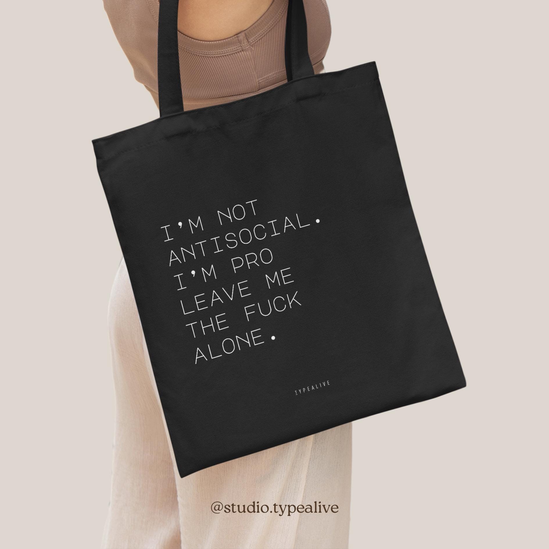 I'm Not Alone Tote Bag I'm Not Alone Tote Bag