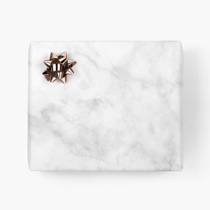 Geschenkpapier / MARBLE / Graue Geschenkbögen mit Marmormuster, für Weihnachten, Hochzeit, Geburtstag – exklusive Geschenkverpackung