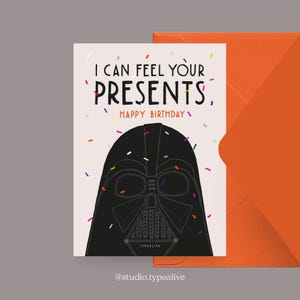 Geburtstagskarte / V*DER'S BIRTHDAY WHISHES / Witzige Geburtstagskarte mit Spruch – Lustige Postkarte als Grußkarte für Papa oder Freund