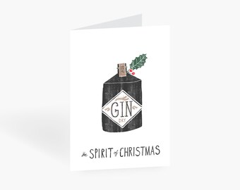Grußkarte / SPIRIT OF NO. 2 / Weihnachtskarte, skandinavisch, für Kinder, die Mama, Freund oder Freundin, zu Weihnachten