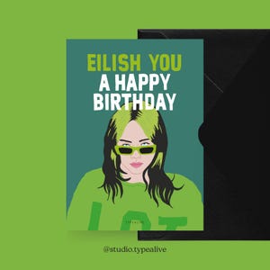 Geburtstagskarte / A HAPPY BIRTHDAY / Lustige Geburtstagskarte mit witzigem Spruch – Perfekt für 30. oder 40. Geburtstag von Freunden