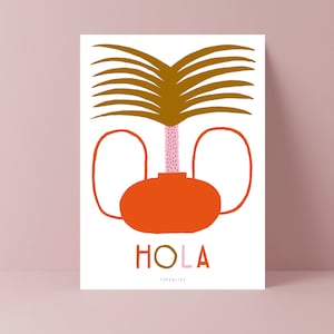 Tarjeta de amor / A WAY HOLA / Divertida y bonita tarjeta de San Valentín, para un aniversario, con un dicho divertido - para tu pareja, novia
