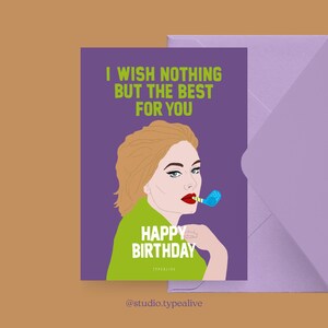 Geburtstagskarte / BUT THE BEST "Birthday" / Lustige Geburtstagskarte mit witzigem Spruch – Perfekt für 30. oder 40. Geburtstag von Freunden