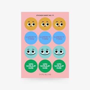 FOGLIO ADESIVO N. 17 / Bellissimo set di adesivi A6, per compleanni, matrimoni e anniversari – 12 adesivi decorativi con frasi, per abbellire