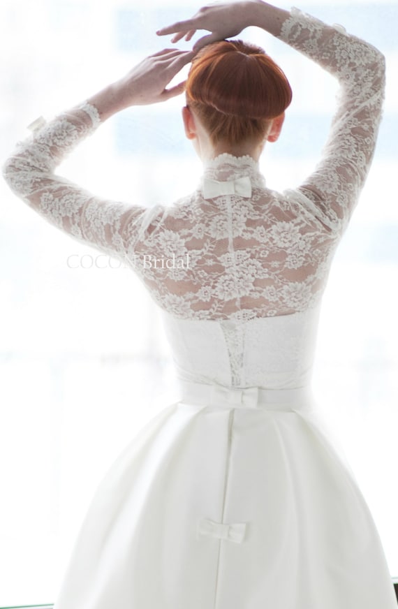 Wedding Dress Designer Wedding Dress Gown Gown With Bolero Etsy