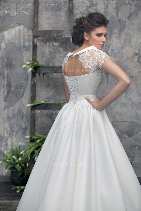 mikado silk dress