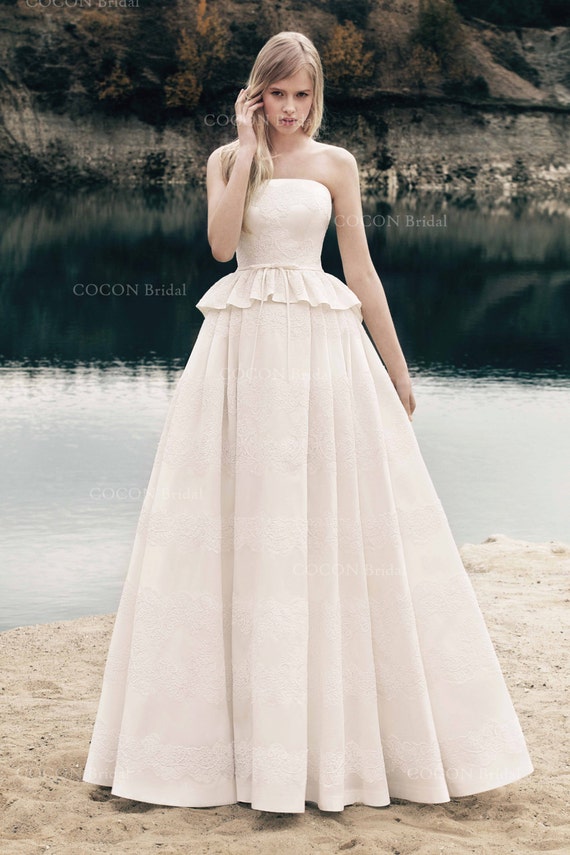 mikado ball gown wedding dress