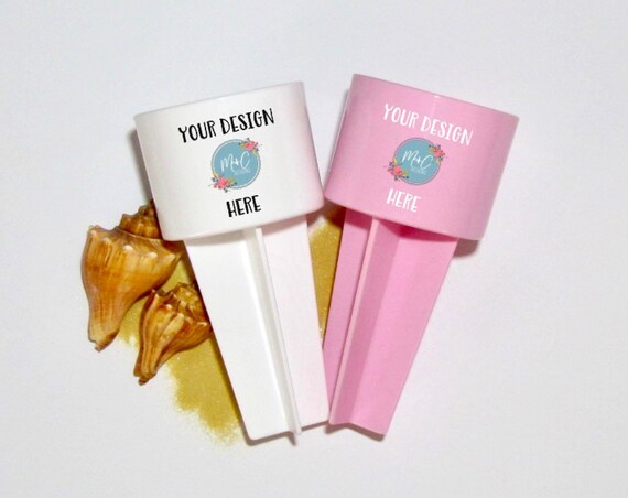 Beach Spiker Mockup Cup Holder Mockup