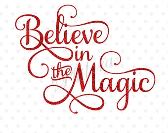 Believe in magic svg | Etsy