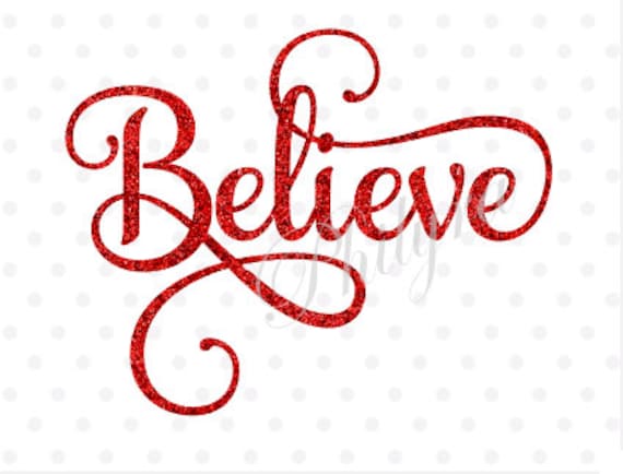 Download Believe Believe Svg Winter Svg Christmas Svg She Believed ...