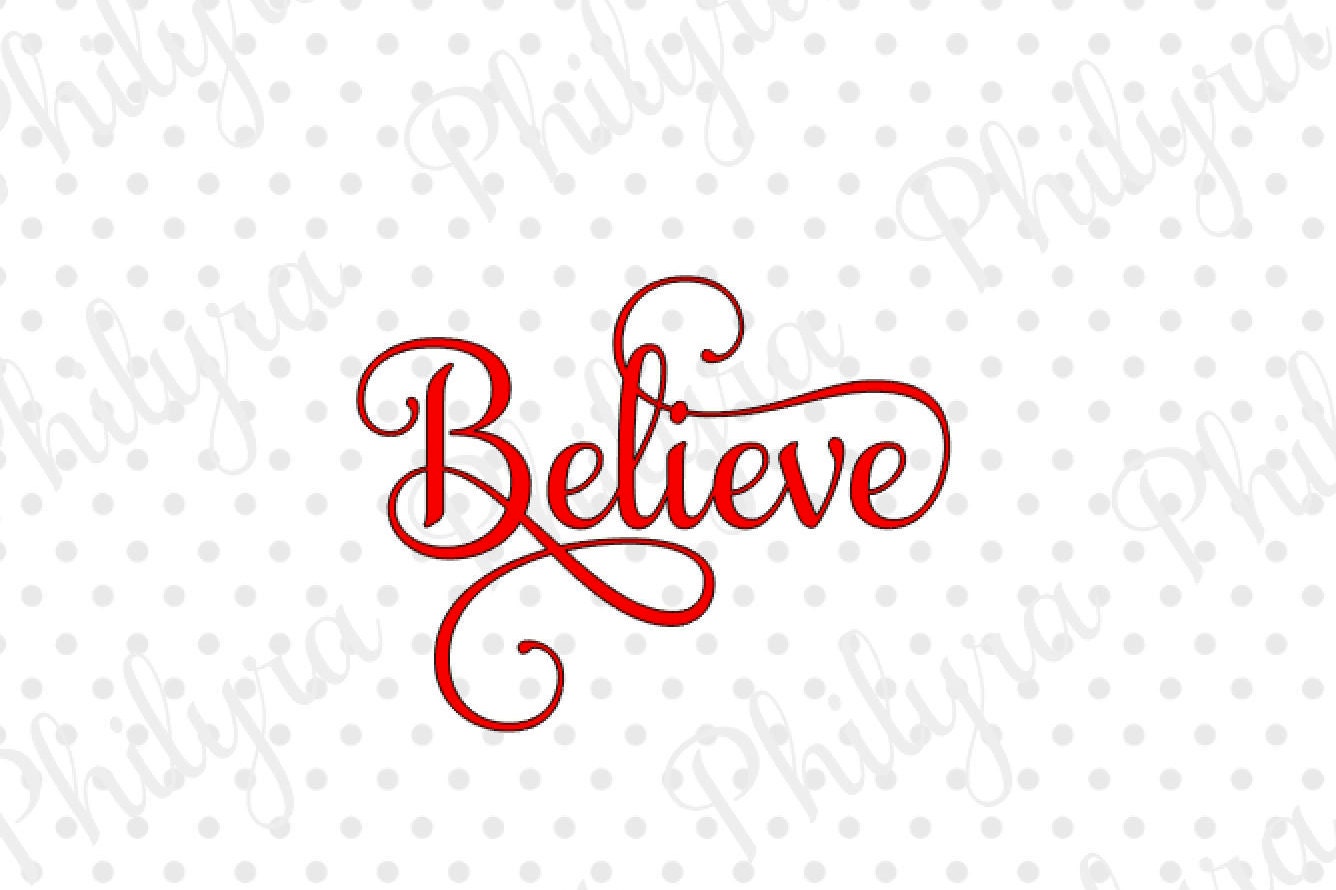 Download Believe Believe Svg Winter Svg Christmas Svg She Believed ...