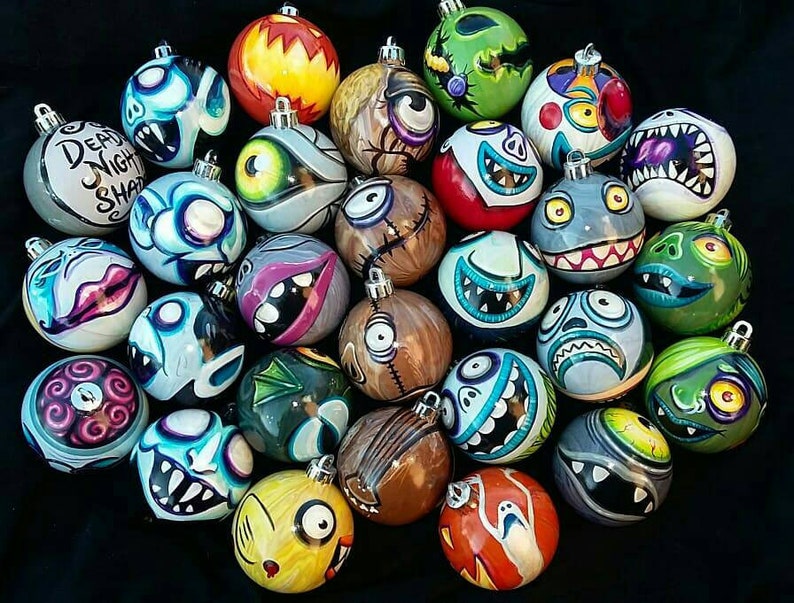 Pre-Order Any Character Nightmare Before Christmas Pick Your Favorites Hand-Painted, Highly Detailed, Made-to-Order, Price Per Ornament image 5