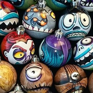 Pre-Order Any Character Nightmare Before Christmas Pick Your Favorites Hand-Painted, Highly Detailed, Made-to-Order, Price Per Ornament image 6