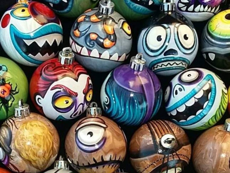 Pre-Order Any Character Nightmare Before Christmas Pick Your Favorites Hand-Painted, Highly Detailed, Made-to-Order, Price Per Ornament image 6
