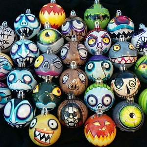 Pre-Order Any Character Nightmare Before Christmas Pick Your Favorites Hand-Painted, Highly Detailed, Made-to-Order, Price Per Ornament image 4