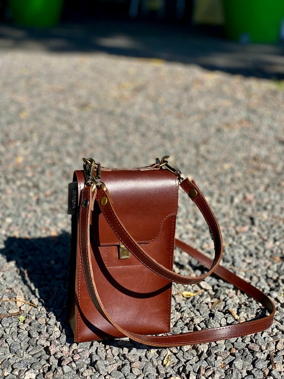 Yellow Leather Phone Bag Leather Mini Bag Yellow Crossbody Small Bag Elegant Phone Pouch Lether Cell Phone Purse Etsy Ireland
