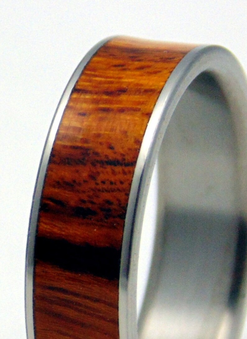 Ironwood bentwood Ring Etsy