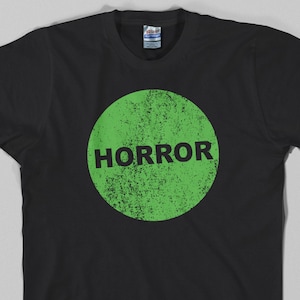Horror VHS Sticker T Shirt VCR Friday the 13th, Halloween, Scream Vintage Jason Movie Voorhees Camp Counselor Tee 80s, 90s, 1978 Summer 1980