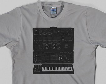 Synthesizer ARP 2600 T Shirt - analog, vintage, modular, odyssey 80s, 70s, synth, keyboard, piano, Graphic tee