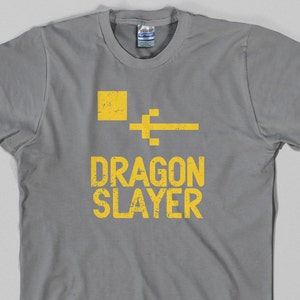 Retro game Adventure inspired T Shirt  - videogame, dragons, pixel, 8-bit, 2600, vcs, 5200, nintendo, dungeons, retro,  All sizes & colors