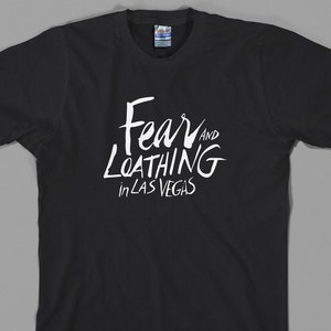 Fear and Loathing in Las Vegas T Shirt, hunter s thompson, johnny depp, book, novel, movie, 70s, gonzo, Graphic Tee, All Sizes/Colors