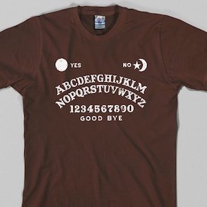 Ouija board T Shirt - seance, spirits, occult, dead, horror, gothic, goth, retro, vintage - Graphic tee, All Sizes