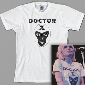 Doctor X T Shirt Debbie, Harry, Deborah, 70s, classic rock, punk, Lucha Libre Graphic Tee, All Sizes & Colors image 2