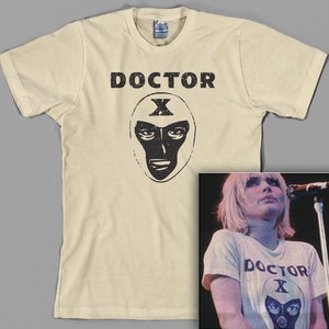 Doctor X T Shirt Debbie, Harry, Deborah, 70s, classic rock, punk, Lucha Libre Graphic Tee, All Sizes & Colors image 1