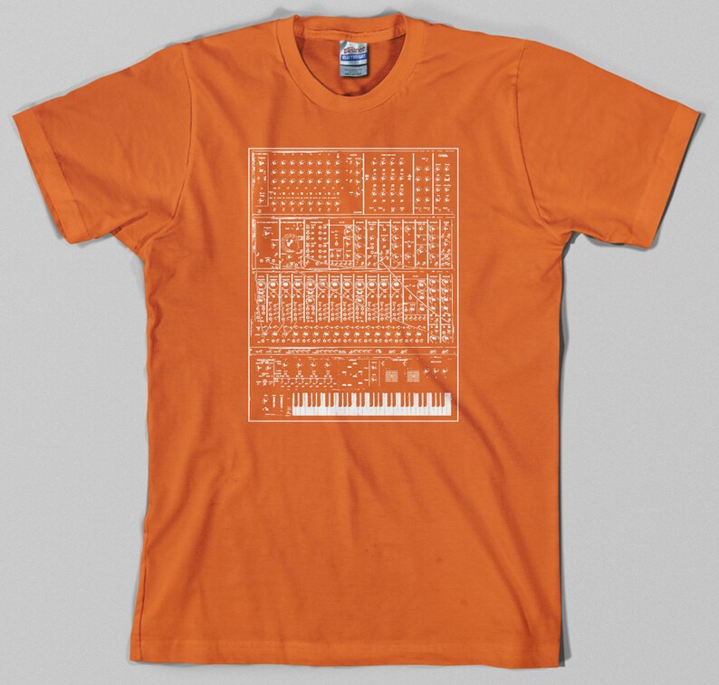 Synthesizer T Shirt Analog Vintage Modular 80s 70s Etsy