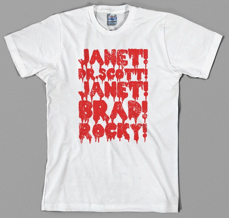 Rocky Horror Shirt Picture Show Brad Dr. Scott Etsy Australia