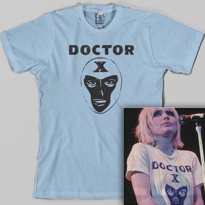 Doctor X T Shirt Debbie, Harry, Deborah, 70s, classic rock, punk, Lucha Libre Graphic Tee, All Sizes & Colors image 3