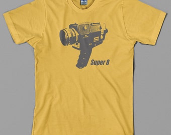 Super 8 Camera T Shirt  - retro, mm, cinema, photography, shoot, photo, film, director, geek, retro, vintage, gift  - All sizes & colors