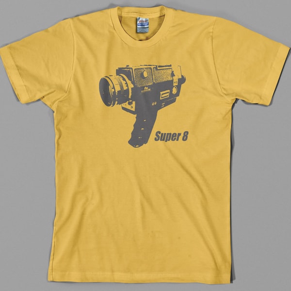 Super 8 Camera T Shirt  - retro, mm, cinema, photography, shoot, photo, film, director, geek, retro, vintage, gift  - All sizes & colors