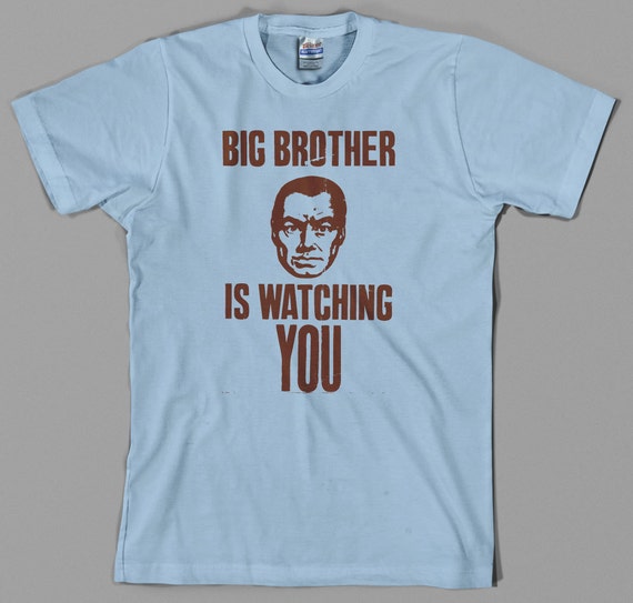 1984 Big Brother T Shirt - Watching You, George Orwell, Movie, Novel, Anti  Government, Political - Graphic Tee, All Sizes \u0026 Colors - Etsy Canada
