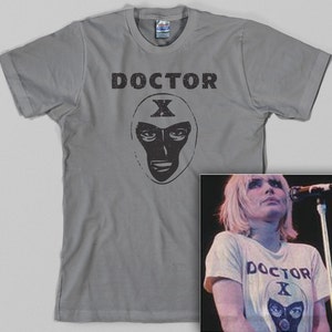 Doctor X T Shirt Debbie, Harry, Deborah, 70s, classic rock, punk, Lucha Libre Graphic Tee, All Sizes & Colors image 4