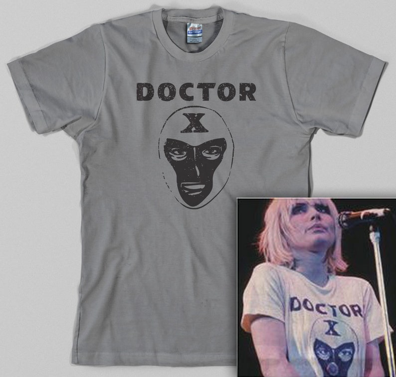 Doctor X T Shirt Debbie, Harry, Deborah, 70s, classic rock, punk, Lucha Libre Graphic Tee, All Sizes & Colors image 4