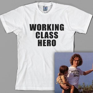 Working Class Hero John Lennon T Shirt yoko ono, imagine, vintage, as worn by - Graphic Tee, All Sizes & Colors