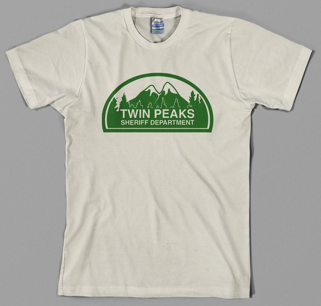 Twin Peaks Sheriff Department T Shirt - David Lynch, Tv