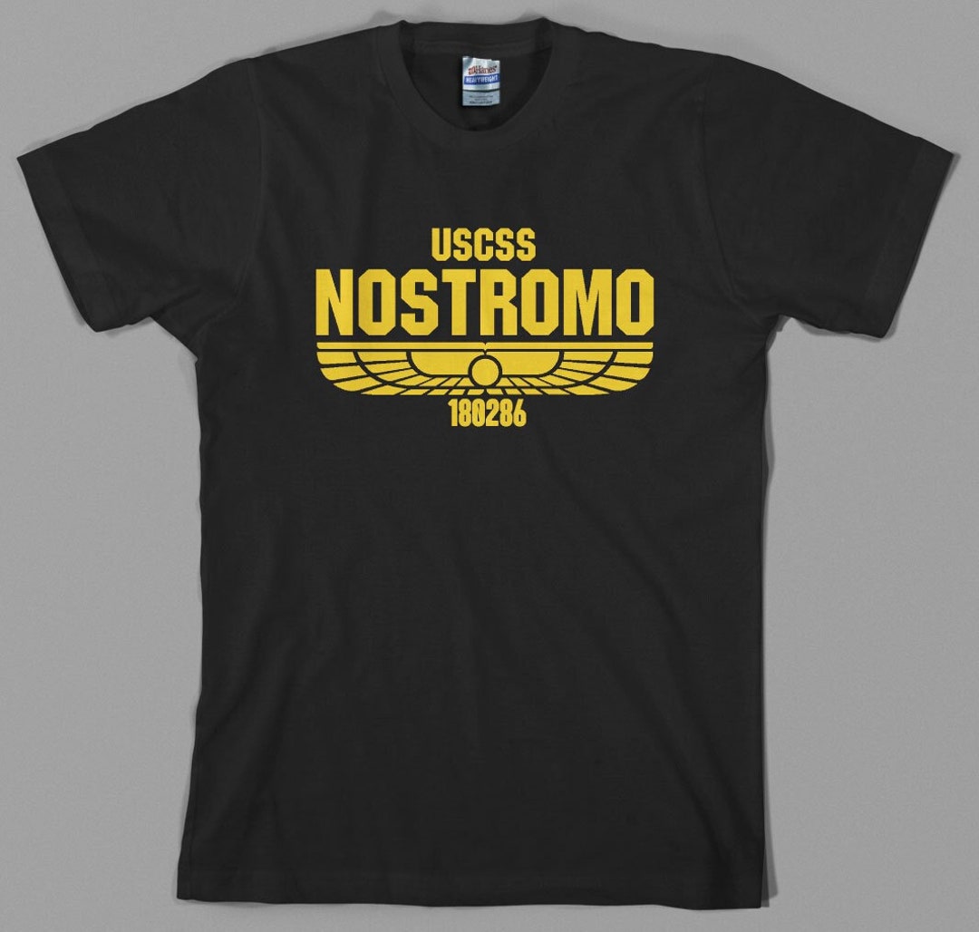 Nostromo T Shirt Alien Aliens Xenopmorph Movie Uscss Weyland Utani ...