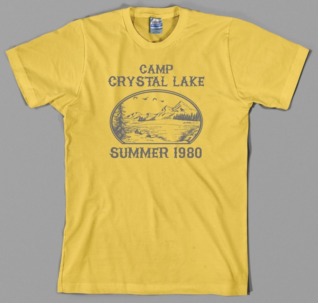  Friday the 13th Jason Vorhees Lives Camp Crystal Lake Mens and  Womens Short Sleeve T-Shirt (Small, White) : Clothing, Shoes & Jewelry