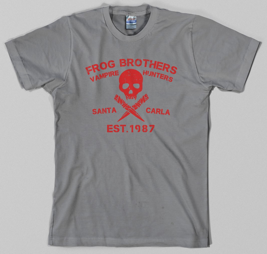 Frog Brothers Vampire Hunters The Lost Boys inspired Kids Printed T-Shirt New 